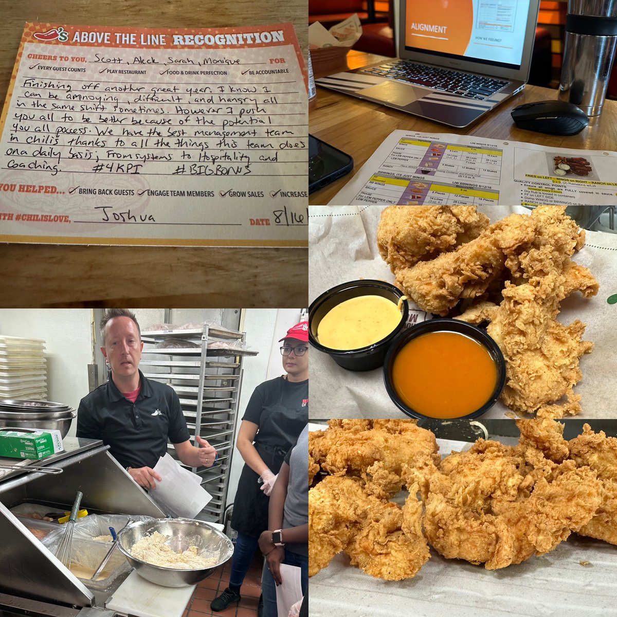 Jennifer Fitton (@jennyfitt) on Twitter photo Zone 1 perfection and aligning our teams in full swing! #LetsGetItSouthie 🐔🐔<a href="/TheChad_Chilis/">Chad Collins</a> <a href="/chilis_jenny/">jenny elam</a> <a href="/kaelalester/">Kaela Blackburn</a> Zone 1 perfection and aligning our teams in full swing! #LetsGetItSouthie 🐔🐔<a href="/TheChad_Chilis/">Chad Collins</a> <a href="/chilis_jenny/">jenny elam</a> <a href="/kaelalester/">Kaela Blackburn</a>
