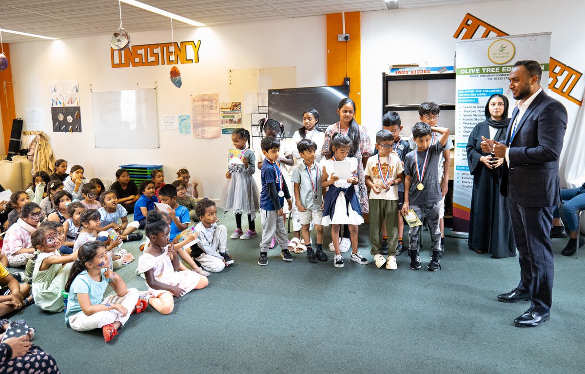 Great fun today at the Olive Tree Education.