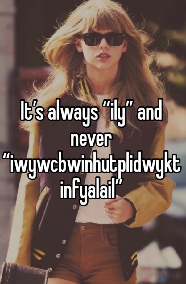 Only true Swifties get it...
#TaylorSwift #Swifties #1989TaylorsVersion