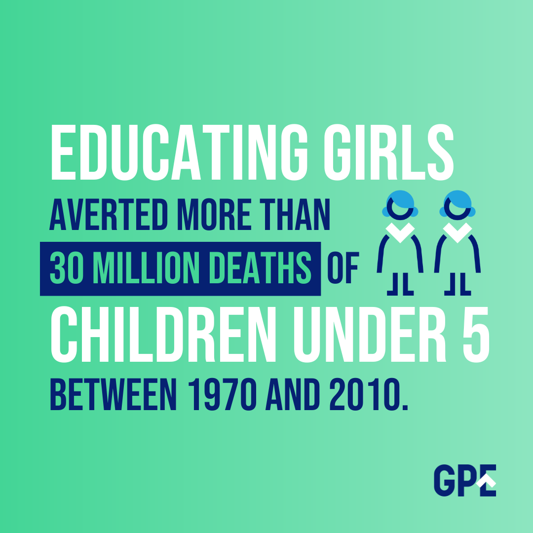 GPforEducation's tweet photo. Educating girls makes societies healthier.

#TransformingEducation https://t.co/TzTBHgCZxz