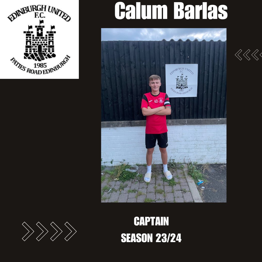 Ahead of the start of the 2023/24 campaign, we are delighted to announce the appointment of <a href="/BarlasCalum/">Calum Barlas</a> as Captain for the season - congrats Cal and well deserved 👏⚫️⚪️🫡