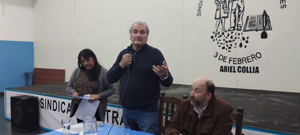 STM3F's tweet photo. En esta nueva etapa debemos redoblar los esfuerzos para trabajar, en unidad, en pos de mejorar la calidad de vida de nuestr@s afiliad@s. Somos #OrgullosamenteMunicipales
#ArielColliaSecGral https://t.co/02z6XlkXrL