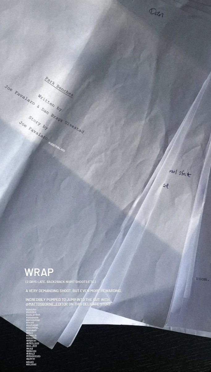 JoeFavalaro's tweet photo. The best aspect of the internet is being able to meet and collaborate with insanely talented people you’d most likely never get to collide with otherwise and that happened with @_danbraga. 

He wrapped this delicate short in Berlin today. Watch his previous work. Mesmerizing. https://t.co/wd6QotQqm2