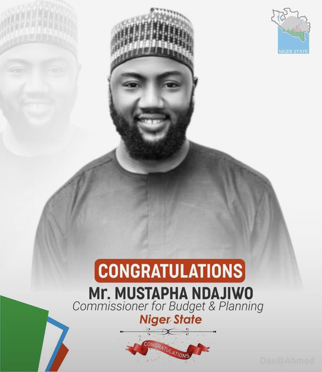 I’m happy to share that I’m starting a new position as Commissioner of Budget and Planning at Niger State. I will be responsible for spearheading the development of the Niger State Development Plan and working closely with development partners to achieve our vision as a state.