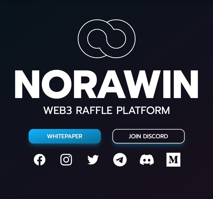 NorawinOfficial's tweet photo. 🚀 Awesome news 🚀
We announce the launch of our official Website, #Whitepaper and #Tokenomics 🔥
Visit our website: https://t.co/eHnQHL14Mc
#nwin #norawin #crypto #web3raffle #web3community https://t.co/Le3QSeKhag