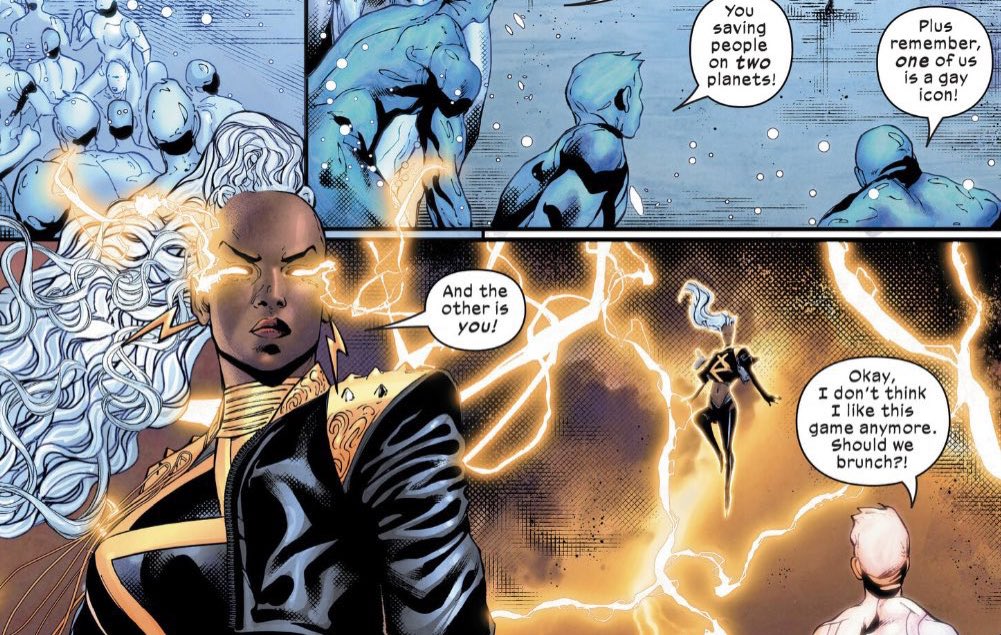 - Remember, one of us is a gay icon!
- And the other is you! ⚡️
“CRYO-THERAPY” by Jay Jurden