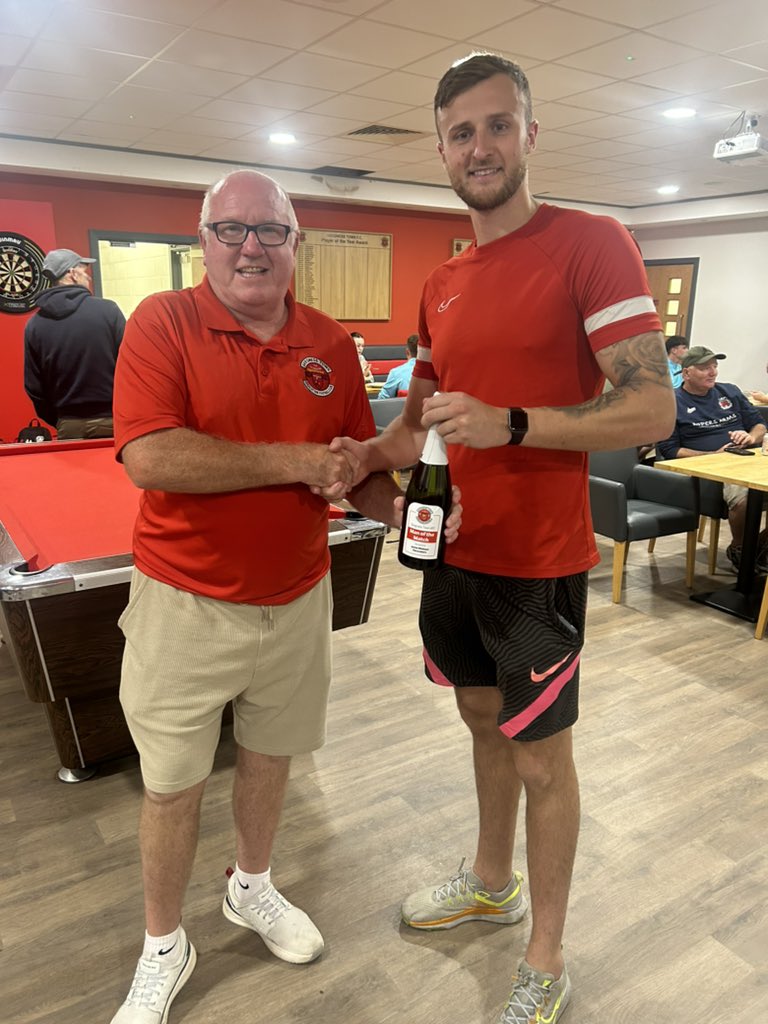 Man of the match-

Kieran Wressell