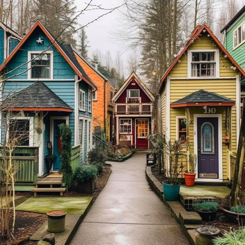 This photo (from smallerliving.org) made me think of one of my favourite books when I was a child, Astrid Lindgren’s The Children of Noisy Village. As with most classic Nordic children’s literature, it’s more widely read in Poland than in Britain, at least it used to be.