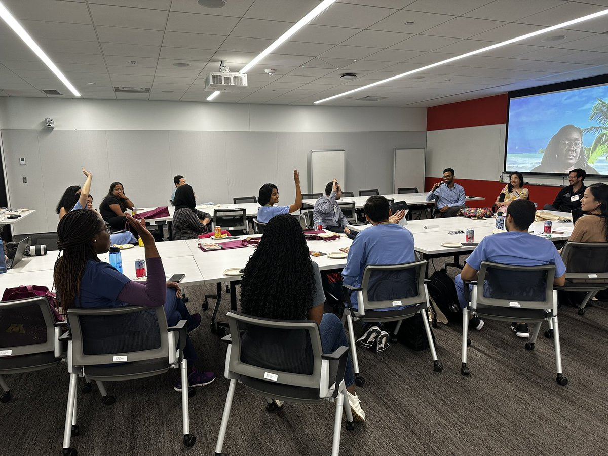 GI & Hepatology Division - University of Minnesota (@umn_gihep) on Twitter photo Great work session last month held by the University of Minnesota GI/Hepatology fellows <a href="/NichaWongja/">Nicha Wongjarupong</a>, <a href="/RahulKarnaMD/">Rahul Karna, MD</a> & <a href="/gioroldanc/">Giovanni Roldan, MD</a> on #GIFellowship application tips & tricks for @umnmedresidency trainees!
The future is bright 🤩
#GITwitter #livertwitter Great work session last month held by the University of Minnesota GI/Hepatology fellows <a href="/NichaWongja/">Nicha Wongjarupong</a>, <a href="/RahulKarnaMD/">Rahul Karna, MD</a> & <a href="/gioroldanc/">Giovanni Roldan, MD</a> on #GIFellowship application tips & tricks for @umnmedresidency trainees!
The future is bright 🤩
#GITwitter #livertwitter