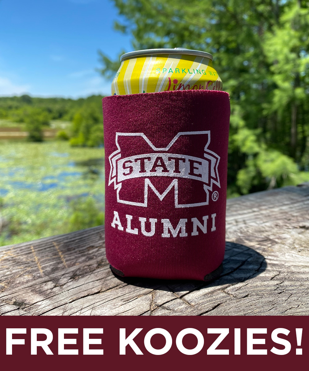 𝐂𝐎𝐍𝐓𝐄𝐒𝐓 | In honor of the new school year, we’ve got a giveaway! Share this post and follow us to enter to win one of 24 MSU Alumni koozies.