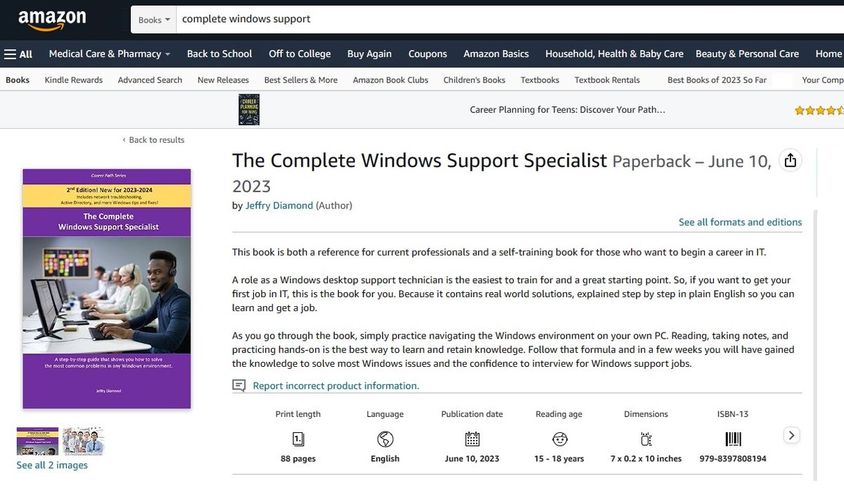 EngineerJeffry's tweet image. Learn the skills, get the job. #jobtraining #windowssupport #helpdesk #jobsearch
