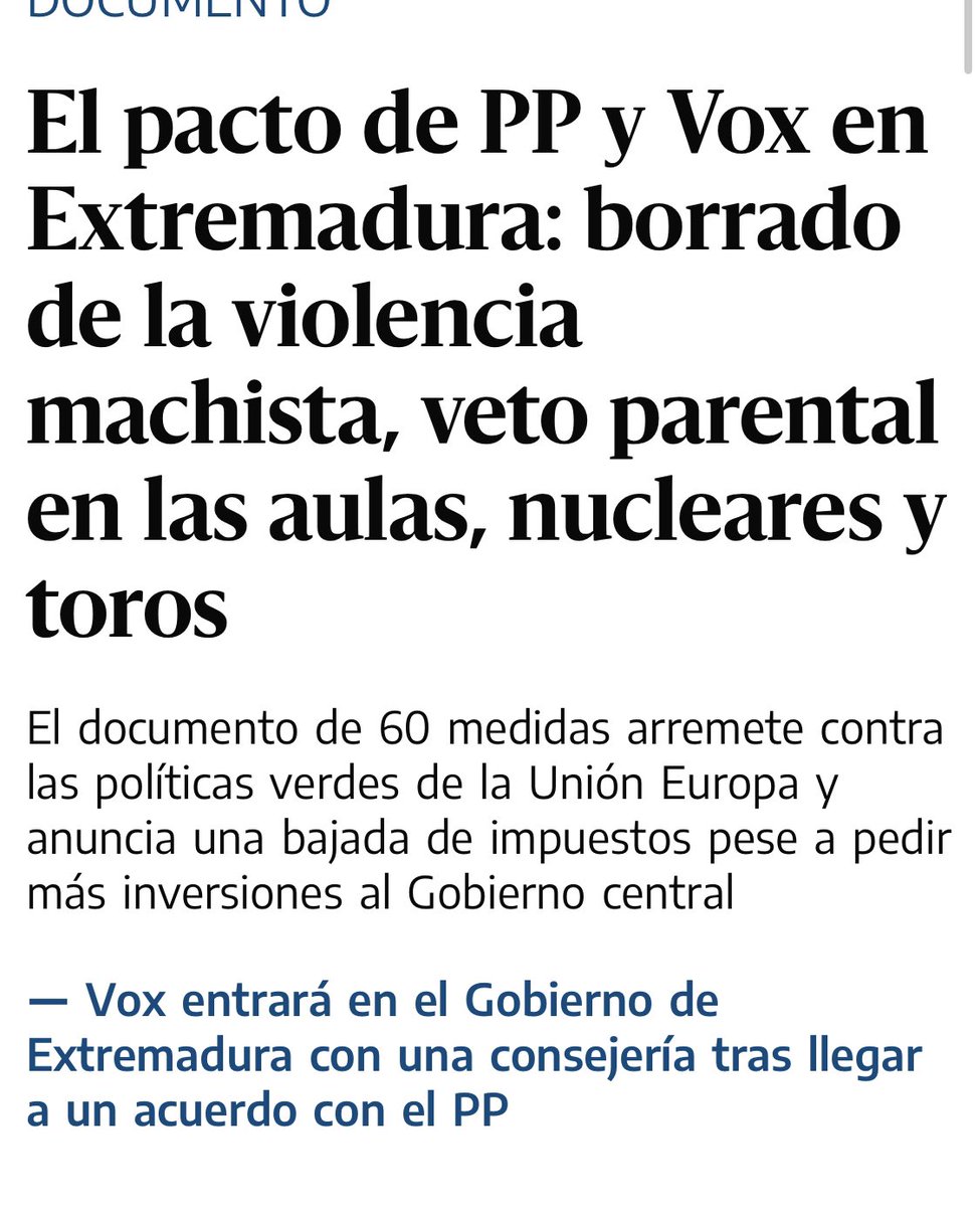 pilarcarbonero's tweet photo. Ja! A Vosaltres us agraden més els toros i les nuclears… i com no, pactar amb els negacionistes  👇🏻👇🏻🤌🏼 https://t.co/vlk0rCqzFZ