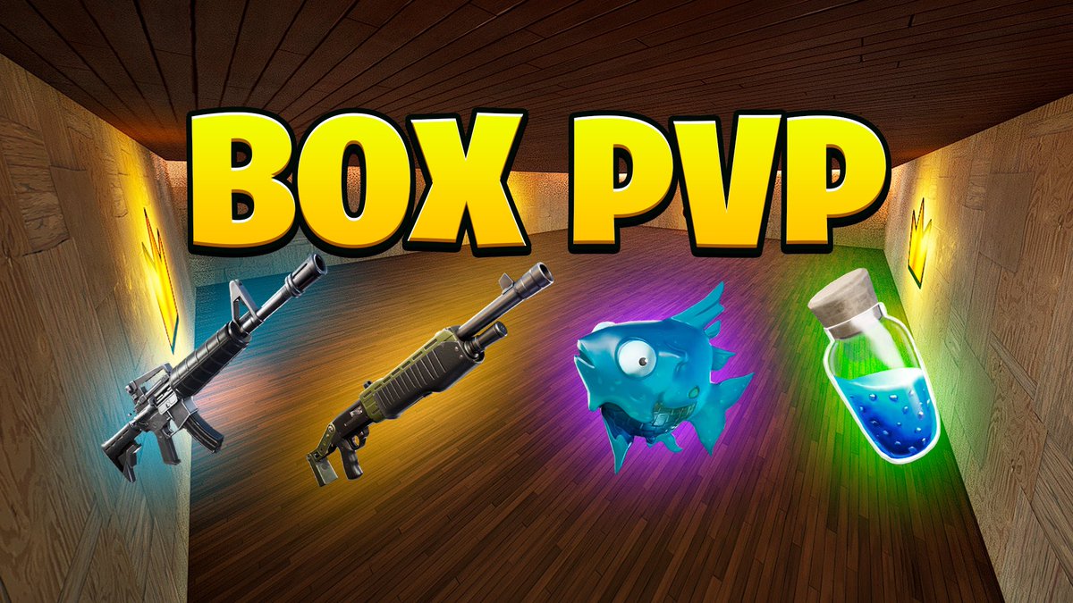 $200 Giveaway to the TOP 3 viewed TikToks
1st $100 + 1k vbucks
2nd $50 + 1k vbucks
3rd $25 + 1k vbucks
Requirements:
-Must Use #RHQBOXPVP on your tiktok video 
-Must be following <a href="/RHQCreative/">RHQCreative</a> on tiktok 
-Must include our map code in the video

Map Code: 6176-6167-5831
Ends 8/30