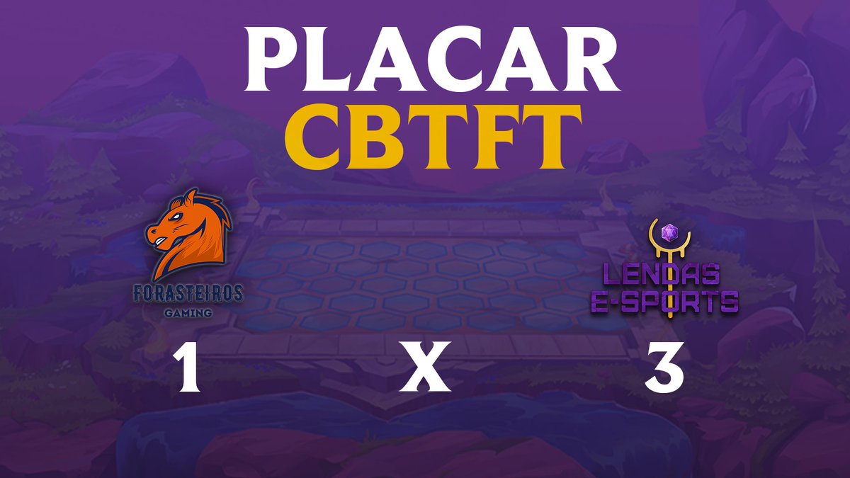 Ontem jogamos o primeiro dia dos playoffs da <a href="/CBTFToficial/">CBTFT</a> e esse foi o resultado, GGWP <a href="/ForasteirosGG/">Forasteiros Gaming</a> 👊

E vamos de upper! #GoLeS 💜

🧾TABELA: cutt.ly/L2Wi5Qo