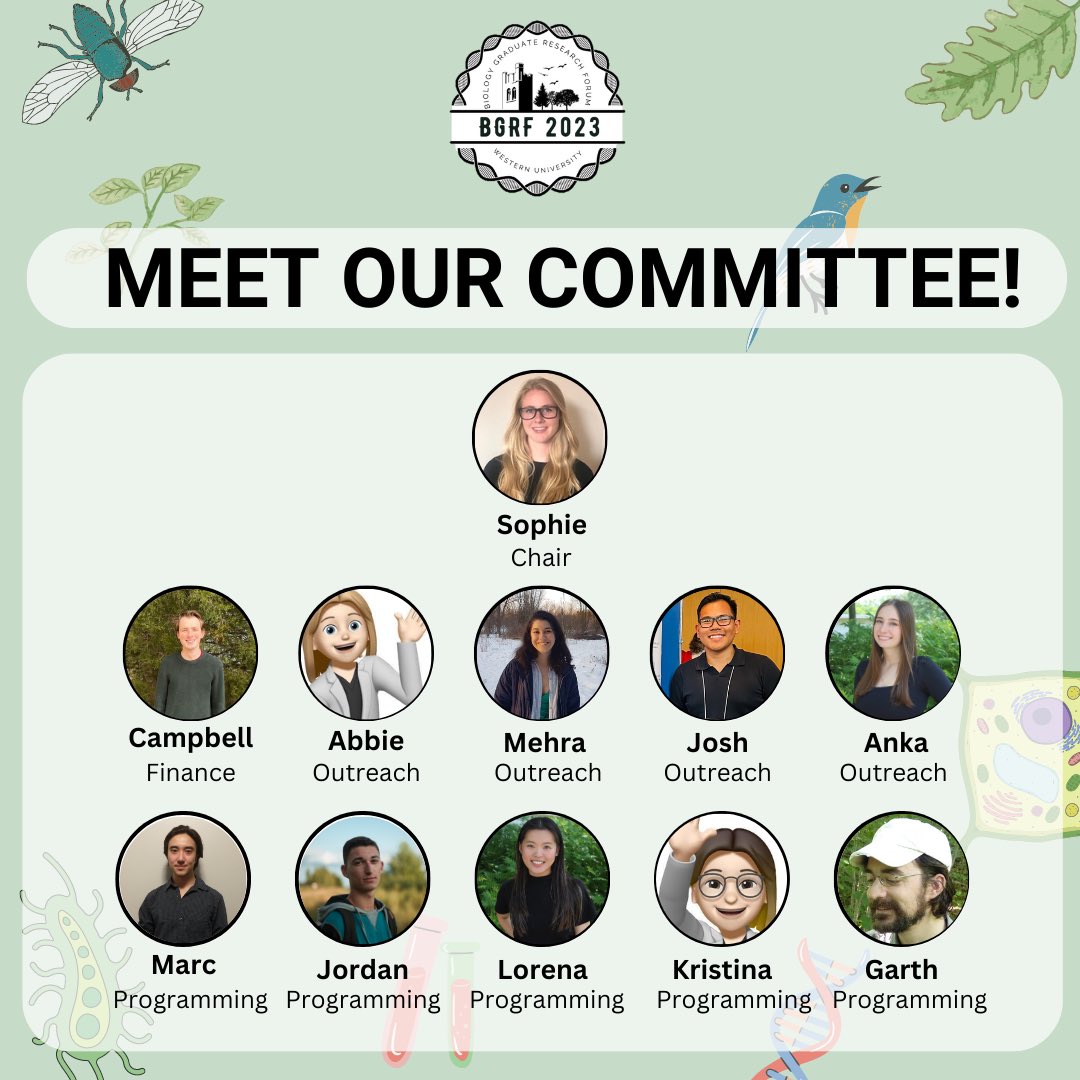 Meet our 2023 BGRF committee 😃 we’ve all been working to create a smooth and exciting conference in October. We hope to see you all at BGRF in the Fall! #bgrf2023