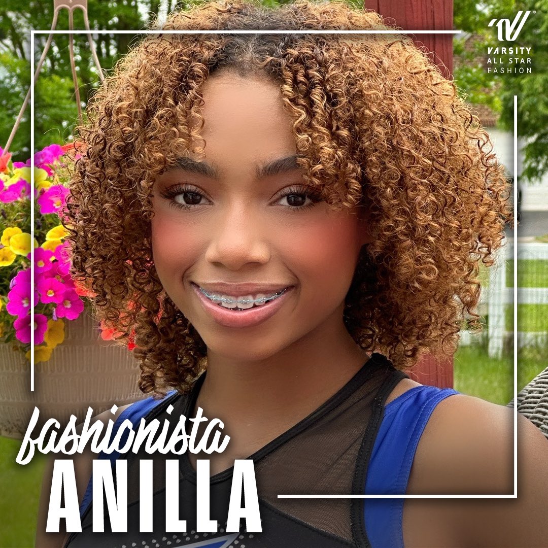 VASF_Updates's tweet photo. Representing the 2023 World Champions from @TheMDTwisters, our next 𝟮𝟬𝟮𝟰 𝗙𝗮𝘀𝗵𝗶𝗼𝗻𝗶𝘀𝘁𝗮 is @iflipandfly! Congratulations and welcome back 💙 #VarsityReveal #CastMeVarsity #VarsityFashionista https://t.co/0ogTP7ExRN