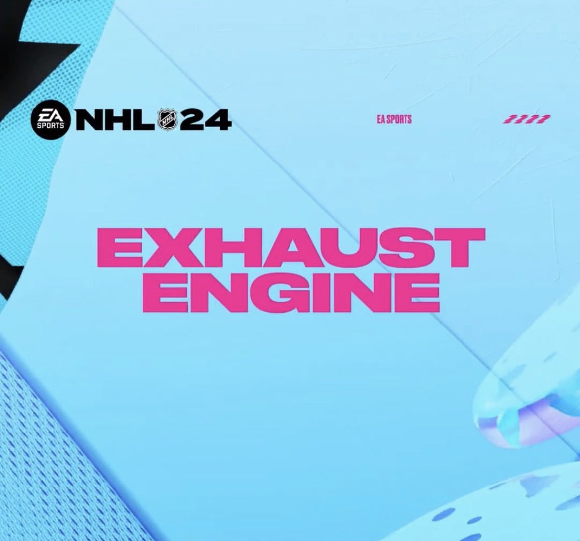 chelhub_'s tweet photo. BREAKING: #NHL24

ALL-NEW EXHAUST ENGINE - A complete revamp of the NHL 24 gameplay experience that rewards extended offensive events and attack zone time, adding a dynamic new layer of authenticity and excitement to the game. https://t.co/SZx2CaZeBF
