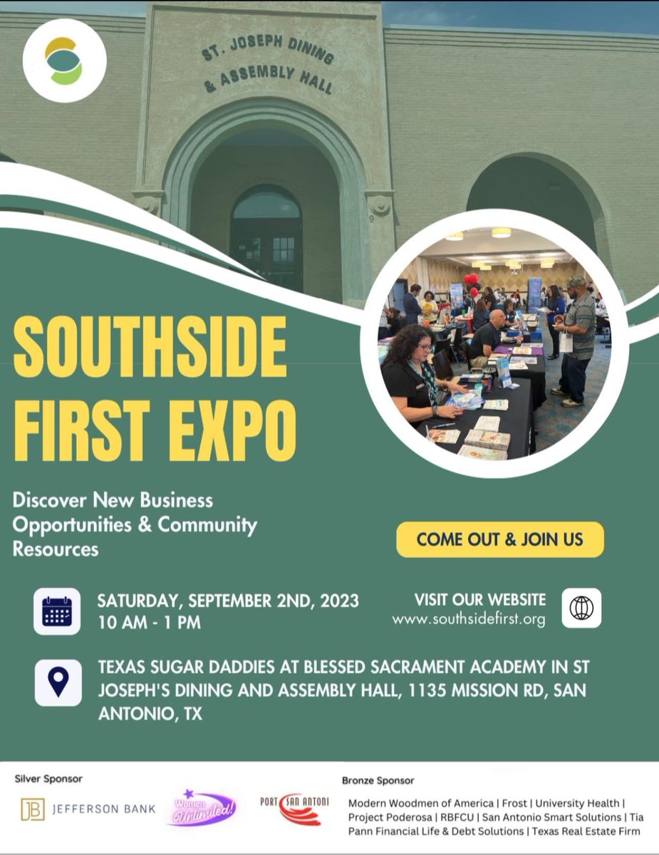🚨 🚨🚨Don't miss out on the Southside First Last Expo of the year! 🚨🚨🚨#texassugardaddies #supportsmallbusinessowners #shoplocal #supportlocal #sanantoniotexas #supportlocalbusinesses #southsideexpo #southsidesanantonio #SouthsideStrong