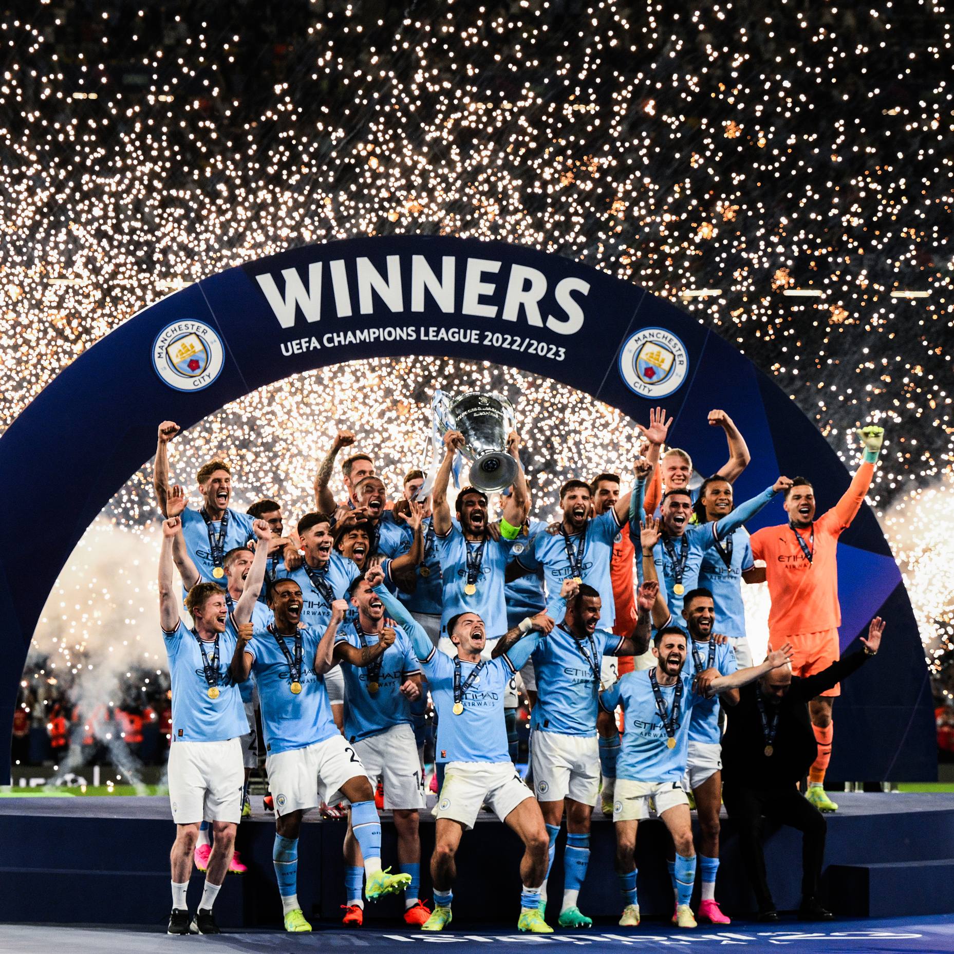 B/R Football on X: MAN CITY WIN THEIR FIRST CHAMPIONS LEAGUE 🏆   / X