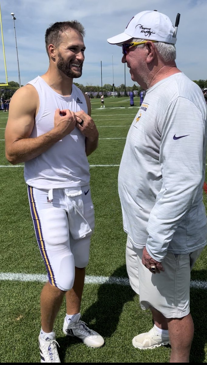 Kramer9Tommy's tweet photo. Good talk with Kirk today. Looking forward to watching year 2 in Kevin’s system. https://t.co/zWm4KoRfzJ