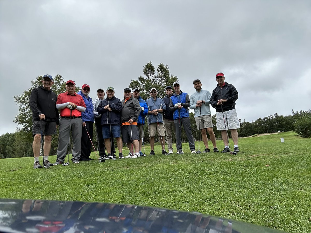 Day 1 at Gander golf course!