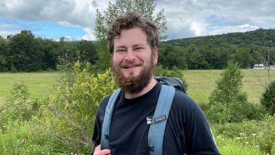 VanmeterKVM's tweet image. Another day, another wetland. @biogeocohen found a floating iron oxide film. Also, note the miracle of @shuyo5 out in the field (Hell has frozen over... #Modeler #MachineLearning). #VanMeterLab #Riparia @psugeography @PSUEarth
