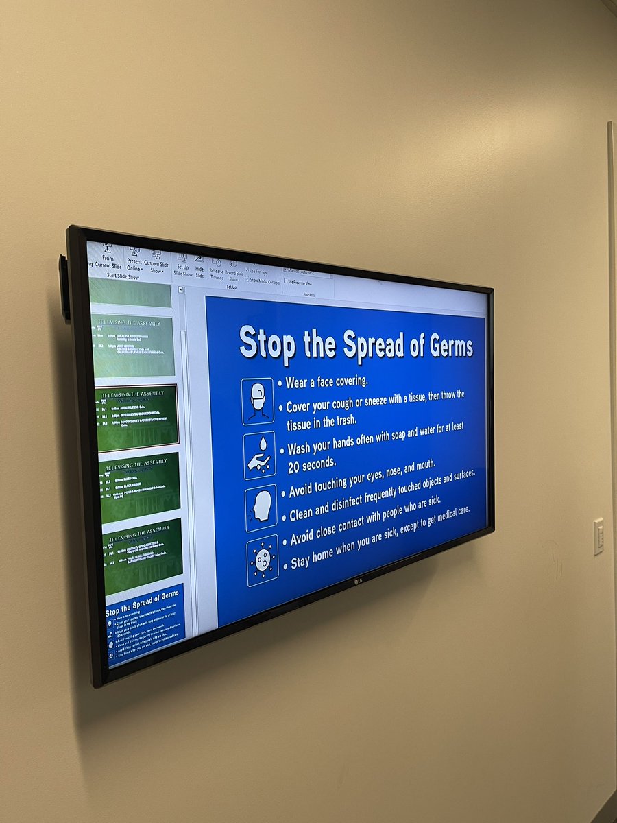 New #CALeg lore just dropped: the rotating Assembly TV schedule is just a PowerPoint slide on repeat. This will now be my favorite dumb fact I tell new staff.
