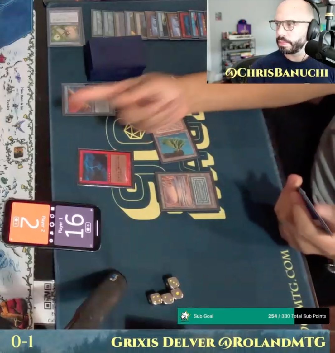 What's your all-time favorite play in MTG?

Mine's definitely Bolt for the kill! ⚡️☠️ 

Thanks <a href="/ChrisBanuchi/">Chris Banuchi</a> for capturing this moment on <a href="/90sMTG/">90s MTG</a>!