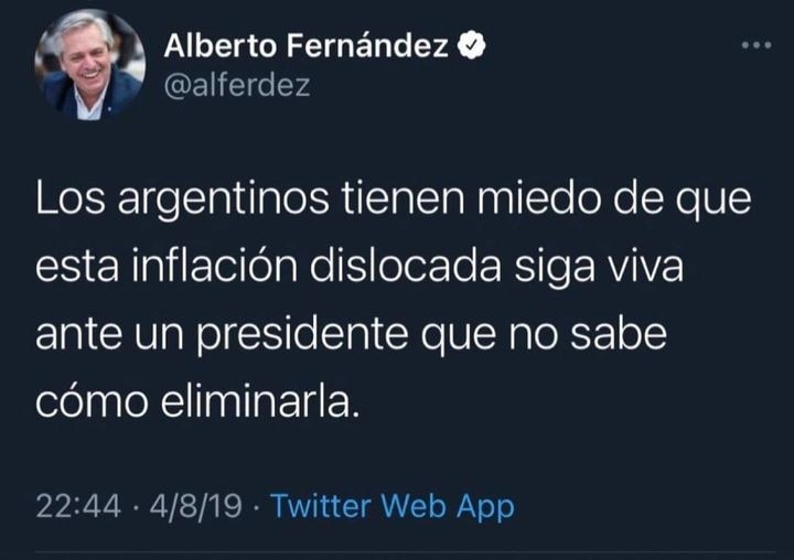 Alberto predijo a Alberto.