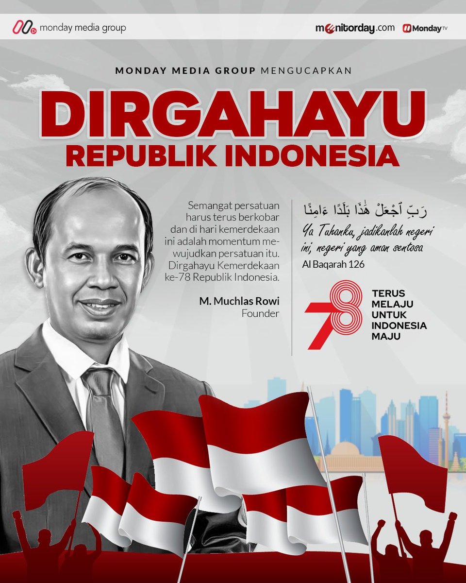 Merdeka berdaulat utk kejayaan bangsa Indonesia