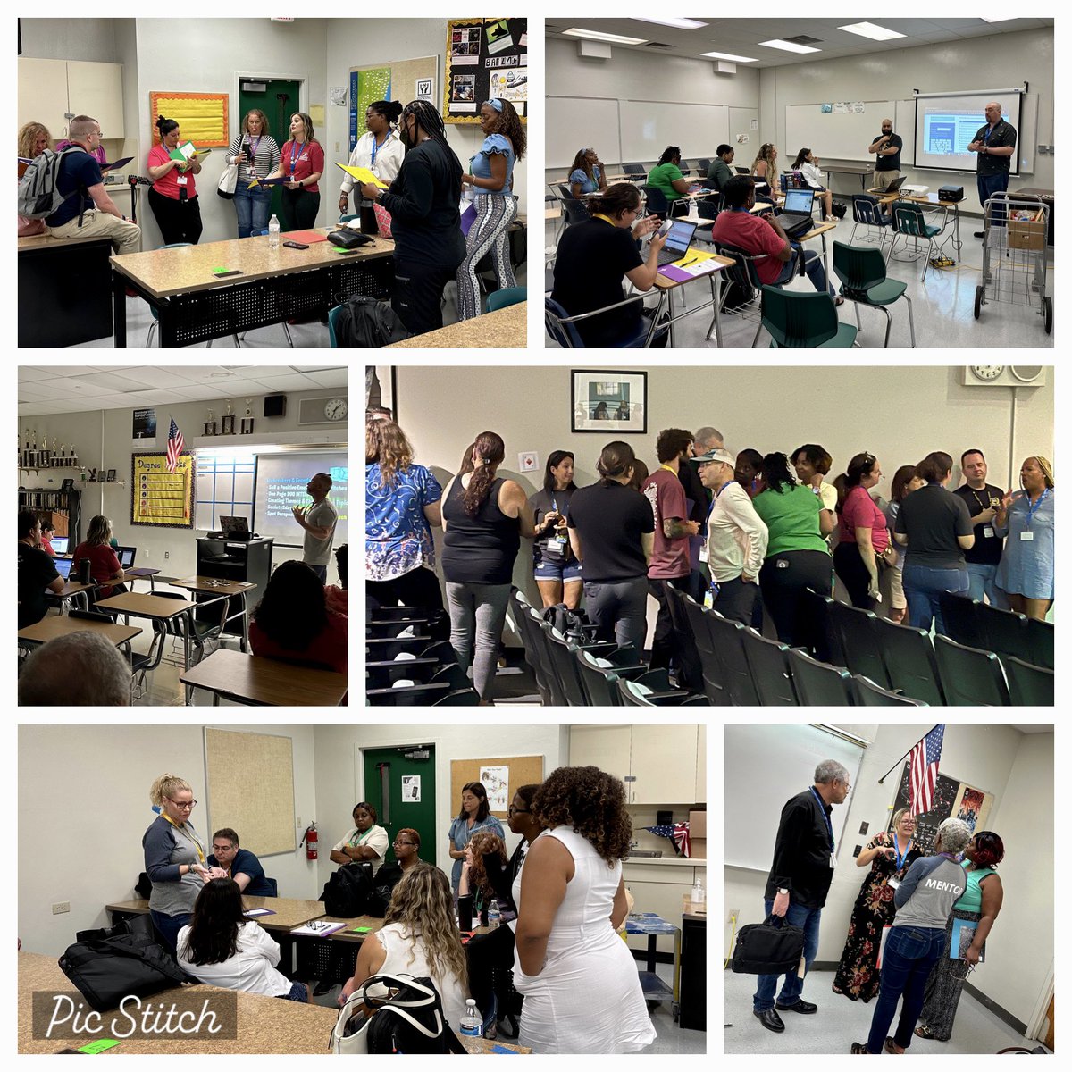 BcpsCiv's tweet photo. Thanks to all the Speech &amp; Debate coaches who attended our #BacktoDebate workshop! It was great to see familiar faces and meet new coaches. Our mentors did an amazing job leading breakout sessions and shoutout to @NovaHigh Coach Denis &amp; team for hosting us! https://t.co/hG2eobMV3J