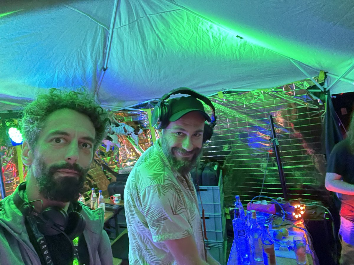 I partially took over the DJ desk :D