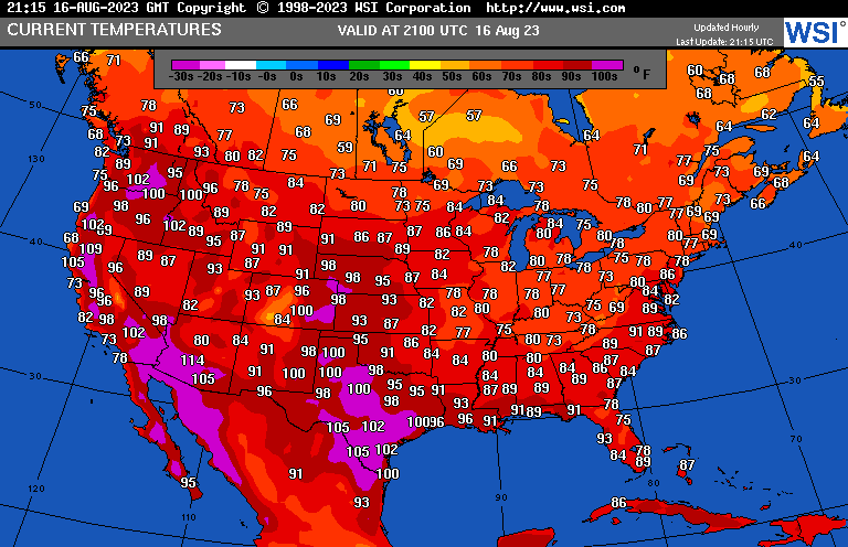 climateguyw's tweet photo. On WED 8/16/23 #HeatwaveChevron was downgraded to a CAT2 due to the passage of a front down to the Gulf Coast, but it spread back to the north in TX. CAT3 PAC NW #HeatwaveCitgo is still producing records.@MichaelEMann @KHayhoe @KBMcLeodFLA @zlabe
Criteria: https://t.co/VGZsiRMZcD https://t.co/3O7CfrZ2Ww