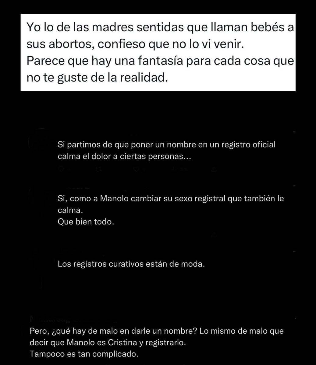 ManuelaHidalgoQ's tweet photo. 1- Asunto Registro . 
Recado para las que pretenden establecer equivalencias y hablan de barbaridades en ambos bandos . 
Sabed que esto no vais a poder taparlo como si no hubiese ocurrido , el ensañamiento con madres que sufren pasará factura y a la Historia negra del feminismo . https://t.co/0w2kdBrQ86