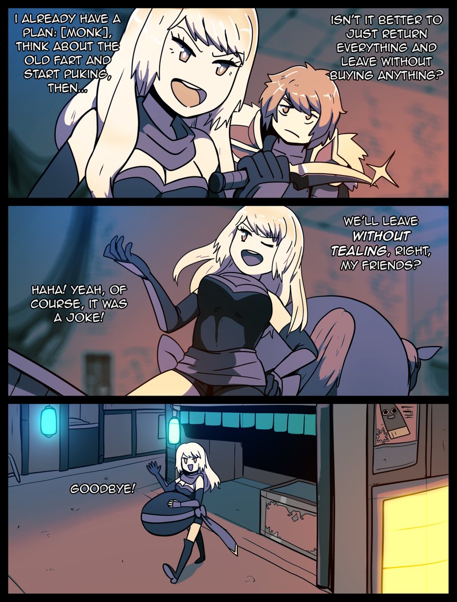 wolfradsenpai's tweet photo. misadventures of a rogue https://t.co/qJmd6dIZiO