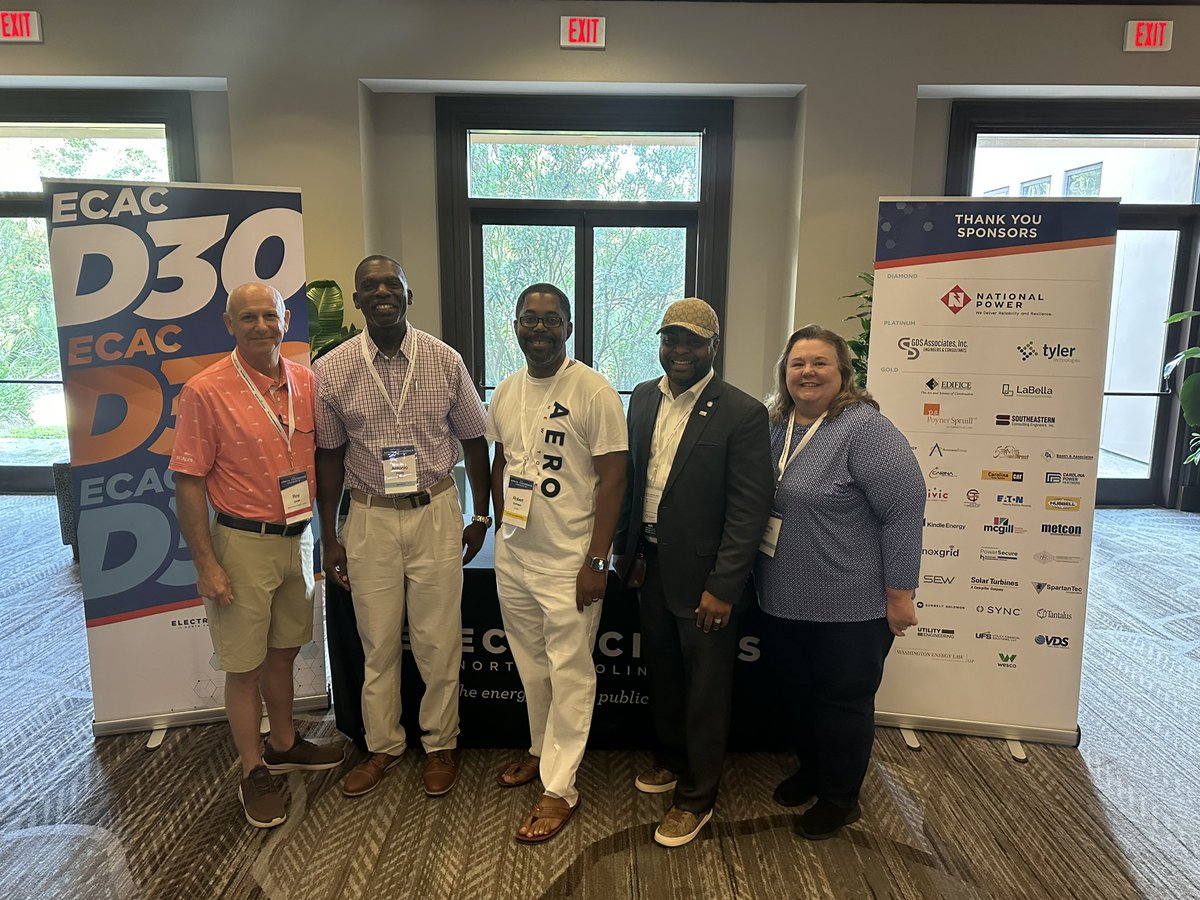 MayorDonHardy1's tweet photo. With @ElectriCitiesNC of NC @KinstonPublServ and the City of Kinston, North Carolina receiving the Public Power of Excellence Award!! We excelled in 4 out of 5 categories!! Future- Focused, Strengthen Public Power, Providing Superior Power and People!!! #ECAC23 #KinstonStrong https://t.co/UVn0nQPQ4s