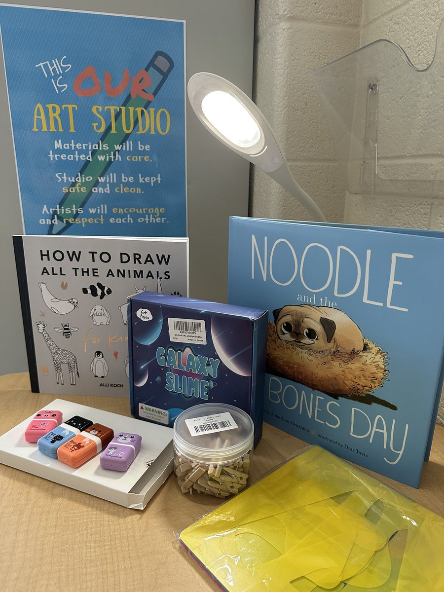 Thank you to the generous souls who have participated in #clearthelist and donated to our elementary art studio! If you would like to make a donation, the link is below. We appreciate you! 🤍

amazon.com/hz/wishlist/ls…