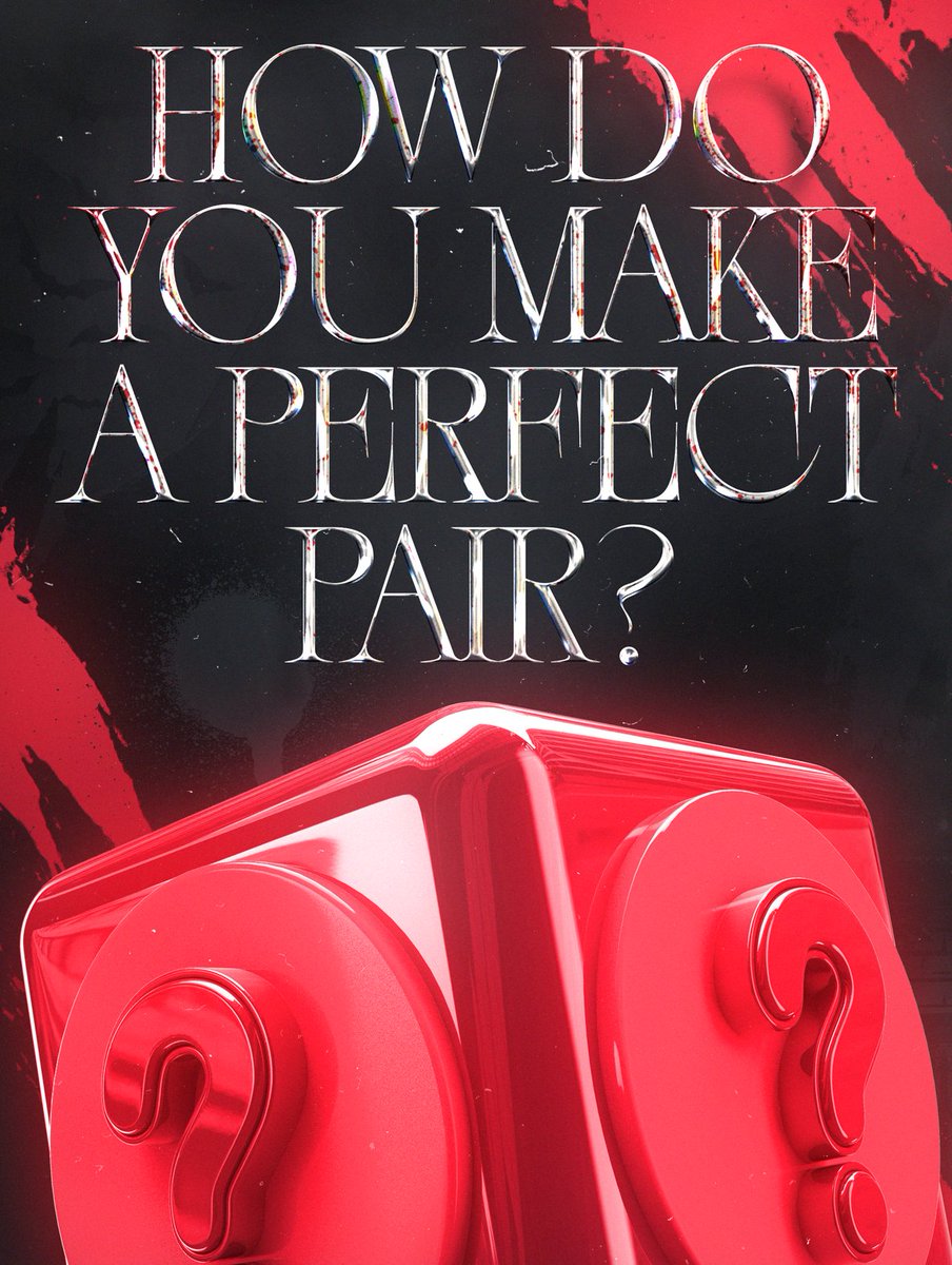 SVS Trivia 🤔:

How do you make a perfect pair? 

Let's see a perfect pair if you have one.