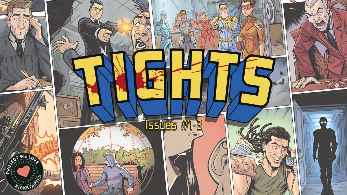 Kickstarter Reads (@kickstarterread) on Twitter photo Today’s #KickstarterReads comics #ProjectOfTheDay is TIGHTS: Issues #1-3 by Chris Waigand (<a href="/TightsComicBook/">Tights Comic Book</a>). When a judge is blackmailed by vigilantes into saving San Francisco, he finds himself becoming the very thing he hates most—a superhero.
kickstarter.com/projects/tight… Today’s #KickstarterReads comics #ProjectOfTheDay is TIGHTS: Issues #1-3 by Chris Waigand (<a href="/TightsComicBook/">Tights Comic Book</a>). When a judge is blackmailed by vigilantes into saving San Francisco, he finds himself becoming the very thing he hates most—a superhero.
kickstarter.com/projects/tight…