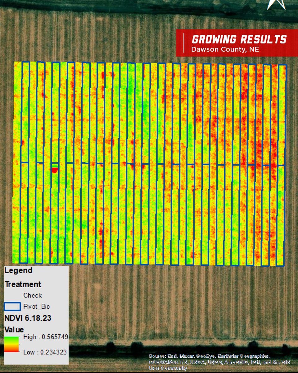 OnFarmResearch's tweet photo. An On-Farm study in Dawson County is evaluating the impact of Pivot Bio's Proven40 across a range of Nitrogen rates. Results from this study and others will be shared at UNL's On-Farm Research Results update meetings!🌱

#onfarmresearch #growingresults https://t.co/CxPgQx1TRg