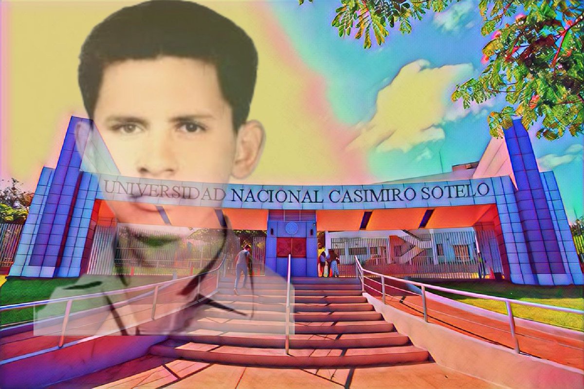 NUEVA UNIVERSIDAD PUBLICA Y GRATUITA CASIMIRO SOTELO !al servicio del pueblo trabajador.
Casimiro fue un joven estudiante capturado y asesinado junto a otros jóvenes el 4 de noviembre de 1967 por la genocida guardia somocista
#4419SiempreVictoriosos