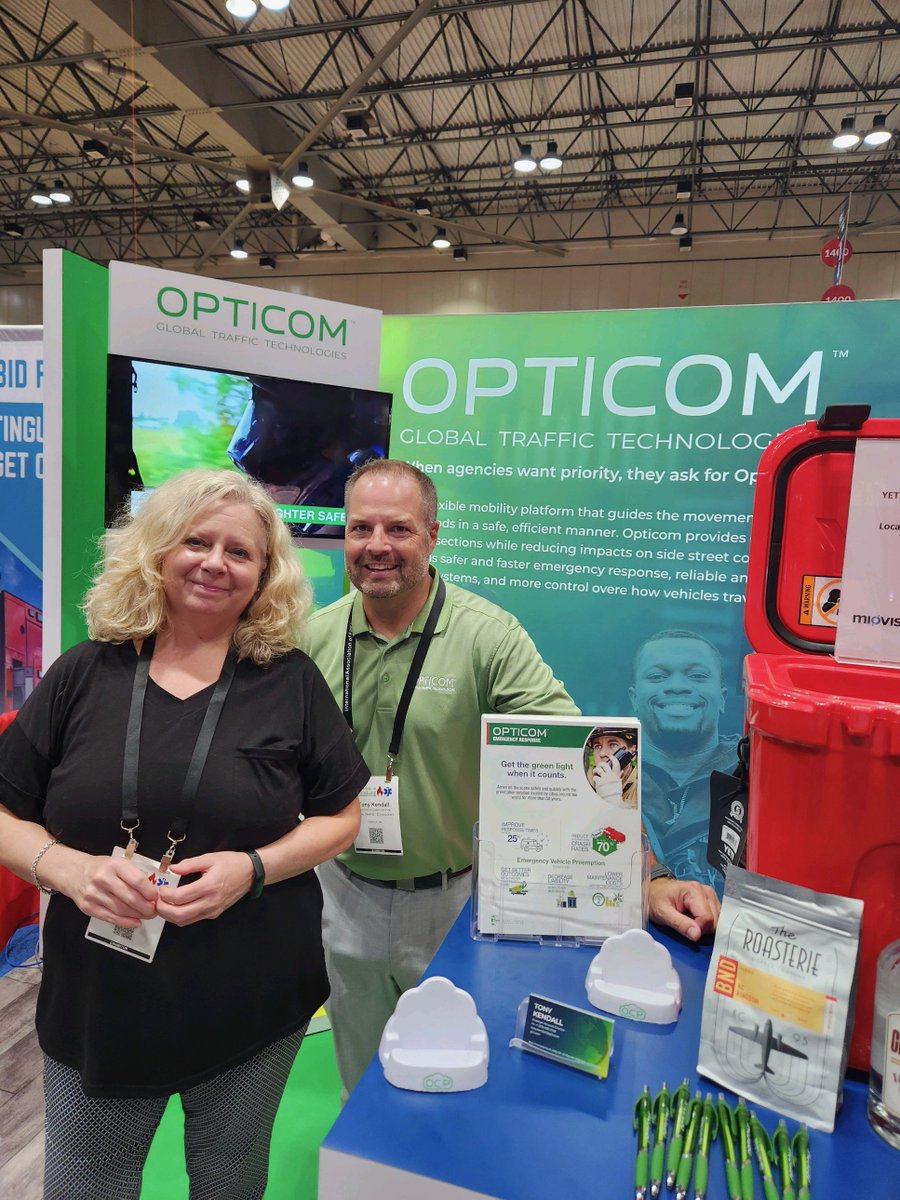 TrafficControlC's tweet photo. We're excited to be representing GTT's preemption solutions at IAFC's 150th Anniversary Conference and Expo. Helping fire departments shave critical seconds is why we do what we do.
#therewhenitcounts https://t.co/d27QPvOAMJ
