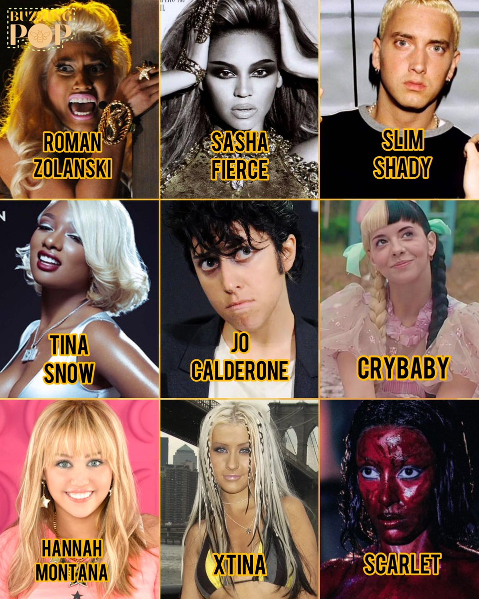 BuzzingPop's tweet photo. What’s the most iconic alter-ego in music? https://t.co/hnHQ7WCjbk