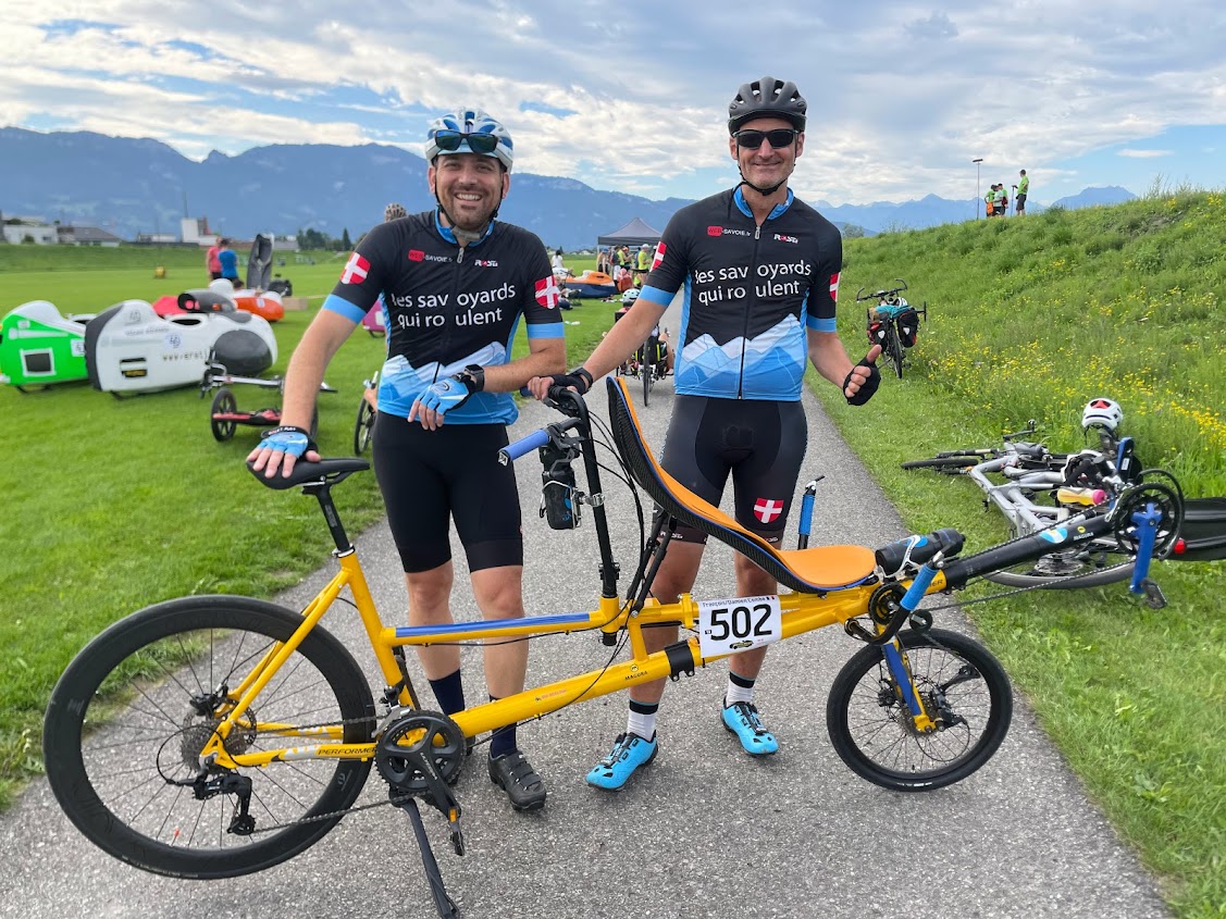 PerformerBikes's tweet photo. Congratulations to ONA BIKE ANNECY, one of our dealers win the first prize in HPV World Championship with Performer Tandem Family.

#performertrike
#performerrecumbent
#roadbike
#HPVWorldChampionship https://t.co/HydWiQNJpI