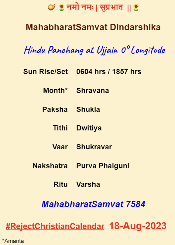 hindujedi's tweet photo. 🌹🌱सुप्रभात 🌱🌹
   #MahabharatSamvat Dinadarshika https://t.co/URdTDYPTfB