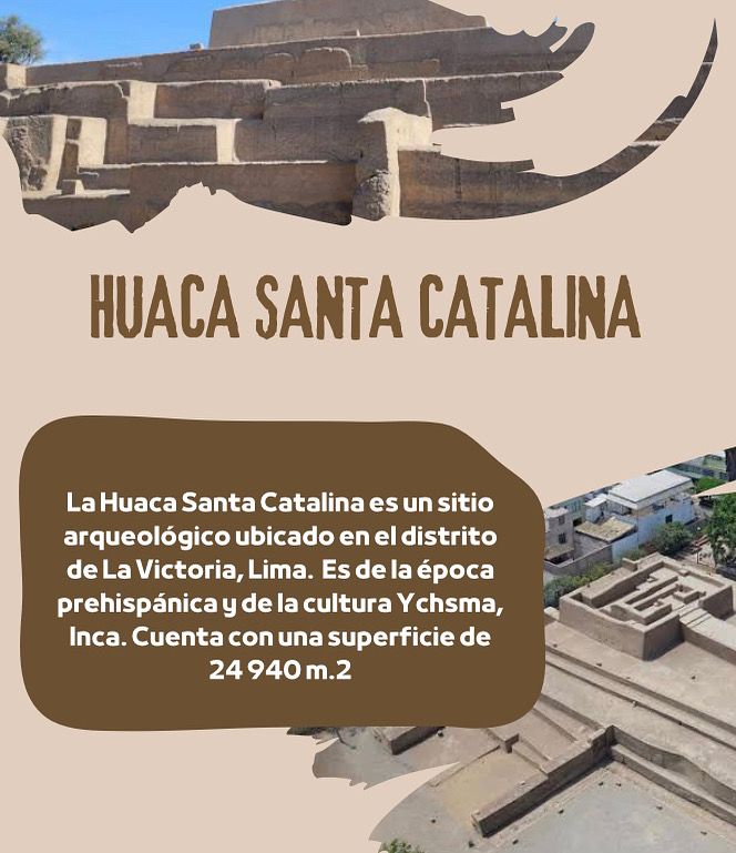 Ayúdanos a promover el cuidado y conocimiento de la Huaca Santa Catalina compartiendo y dando like a nuestro post! 🫶🏼 #patrimonicultural #huacasantacatalina #lavictoria