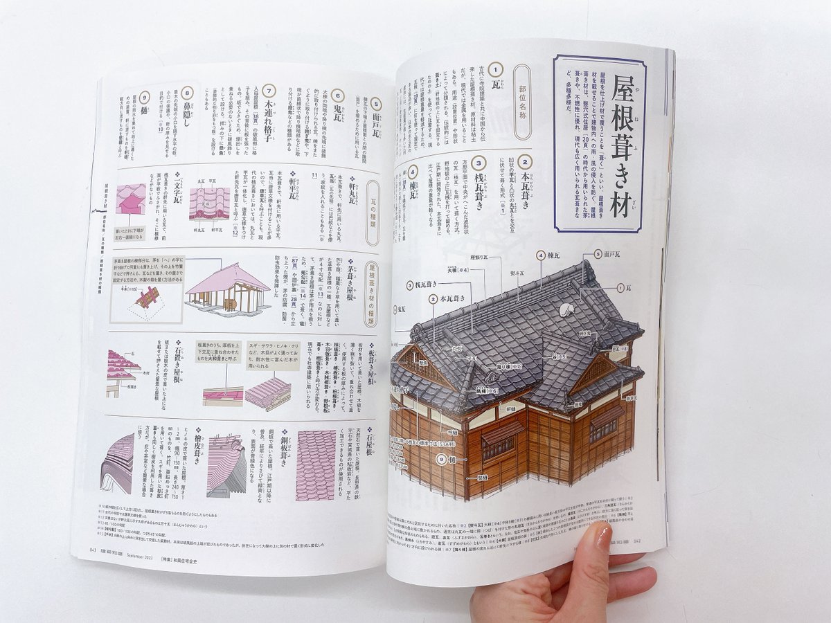 建築知識2023年9月号』8/19発売です! 特集は「和風住宅全史」 テレビで