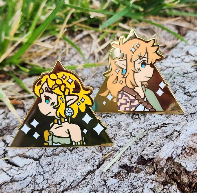   I have an online shop!!  Im going to start packaging preorders of the Zelda &amp; Link Enamel pin this weekend!Link to my store below! 