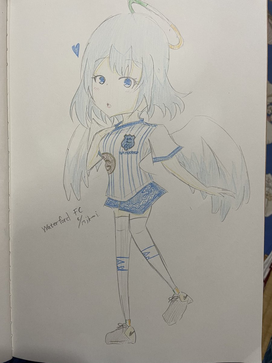 annonmy7's tweet photo. Femme. 💙🇮🇪
@WaterfordFCie #Ireland 
@Vtuber_suimin #すいみん https://t.co/FkKMpmfTeh