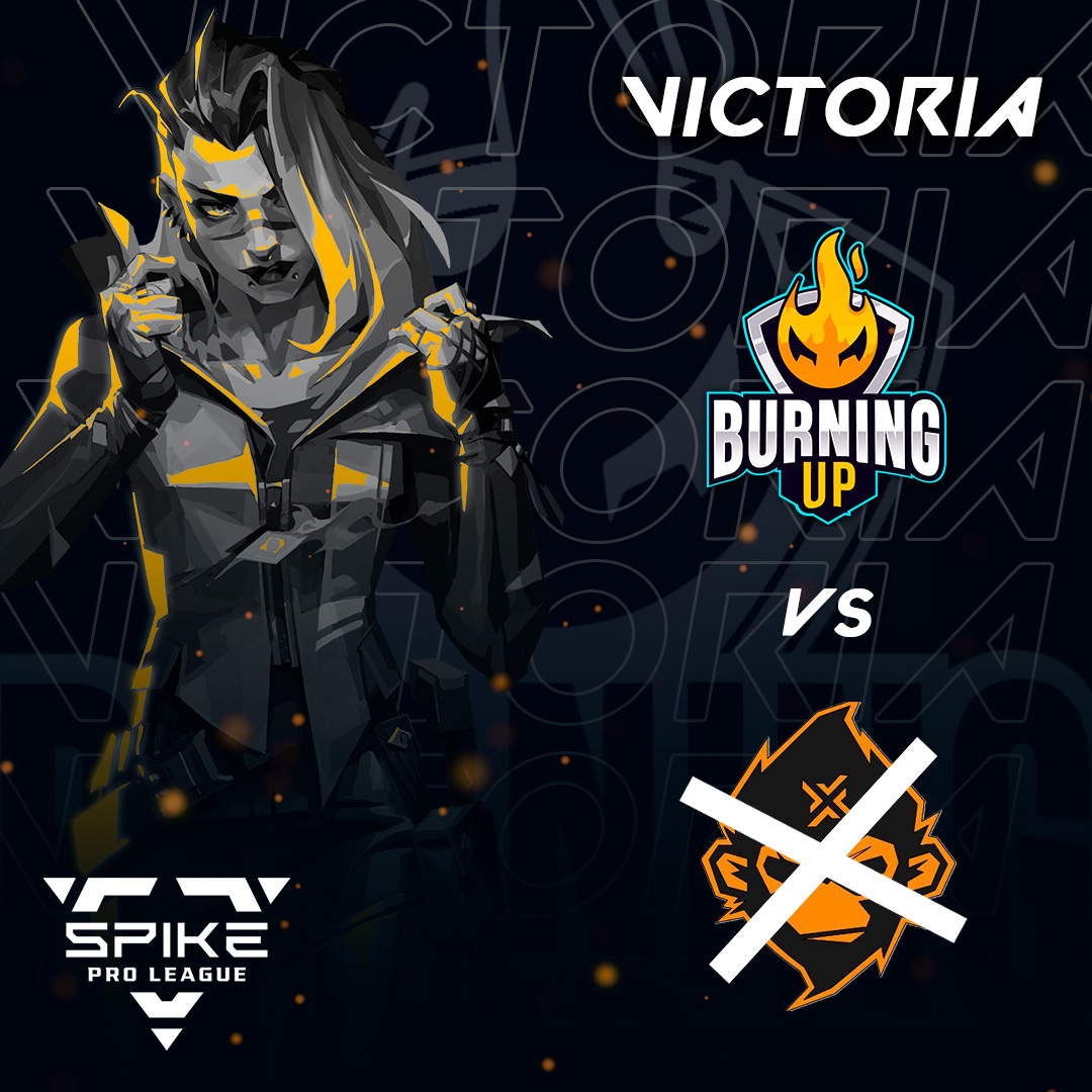 BurningUpTeam's tweet photo. Primera Victoria en el dia 1 de la #SpikeProLeague contra el equipo de @GameboxEsports  Muy bien jugado! 
@LGAplay https://t.co/WYE05negHr